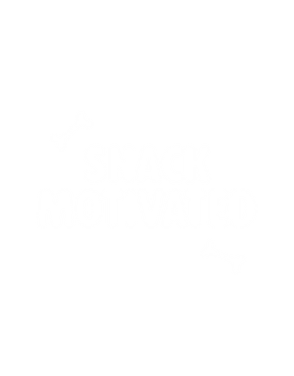 Dog Denim Jacket – Snack Motivated - Indigo - Production artwork
