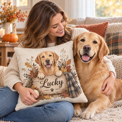 Cosy Autumn Dog Cushion – Facebook ad creative cc7dde40-b4d0-4fe5-b343-3768ce320f40