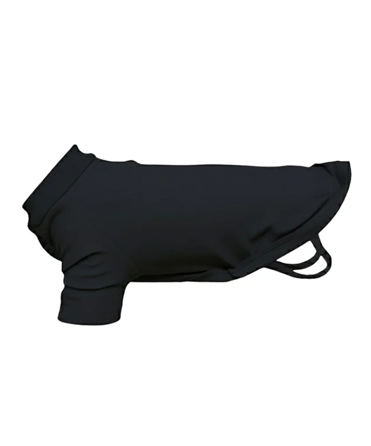 Black raglan dog T shirt for cool walks and sofa days