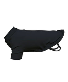 Lucky Pup Raglan Dog T-Shirt in Black — Lucky Pup dog clothing launch range
