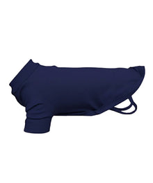 Lucky Pup Raglan Dog T-Shirt in Navy — Lucky Pup dog clothing launch range