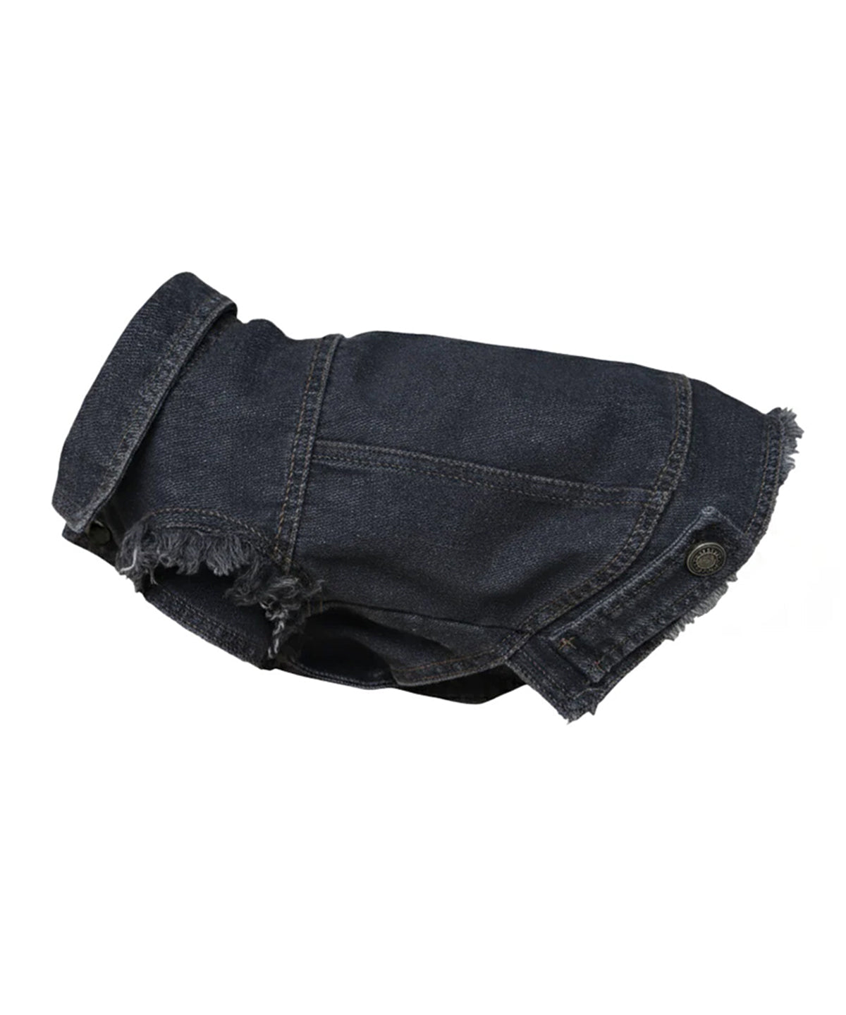 Black denim dog coat and jacket for casual dogwear